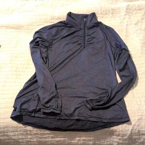Navy Active Top
